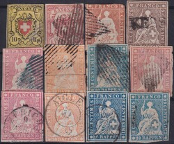 7240: Anciennes collections et Suisse - Supplies: pre-printed albums