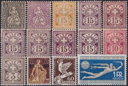 1862-1961, Album mit viel besserem, ungebrauchtem Material. ...