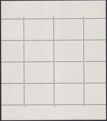 1988, FO49 (Pro Aero Block) Zierbogen zu 8 Marken, mit Stempel vom ...