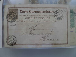 1879-1966, 75 ältere oft auch bessere Karten und Briefe in Album, ...