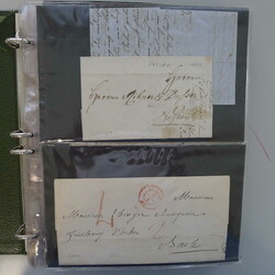 1800-1870, 50 urige Briefe (meist aus der Zeit der Vorphilatelie, ...