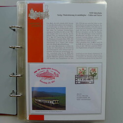 1882-1999, 3 neuwertige Alben mit sauberen BELEGEN. X-100te Belege ...
