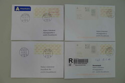 1976-2010, 150 Belege mit AUTOMATENMARKEN mit diversen besseren ...