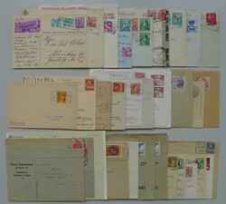 1878-1954, 32 Belege mit Bahnpost - Stempeln, dabei zensurierte ...