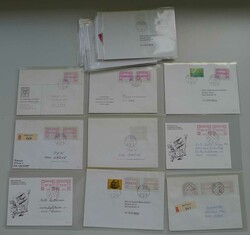 1979-1998, 26 Briefe mit Automaten-Marken. Diverse bessere mit ...