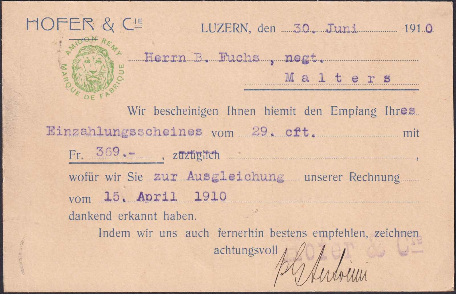 Image 7 for lot number 0005600506 for Luzernerraute Webshop 