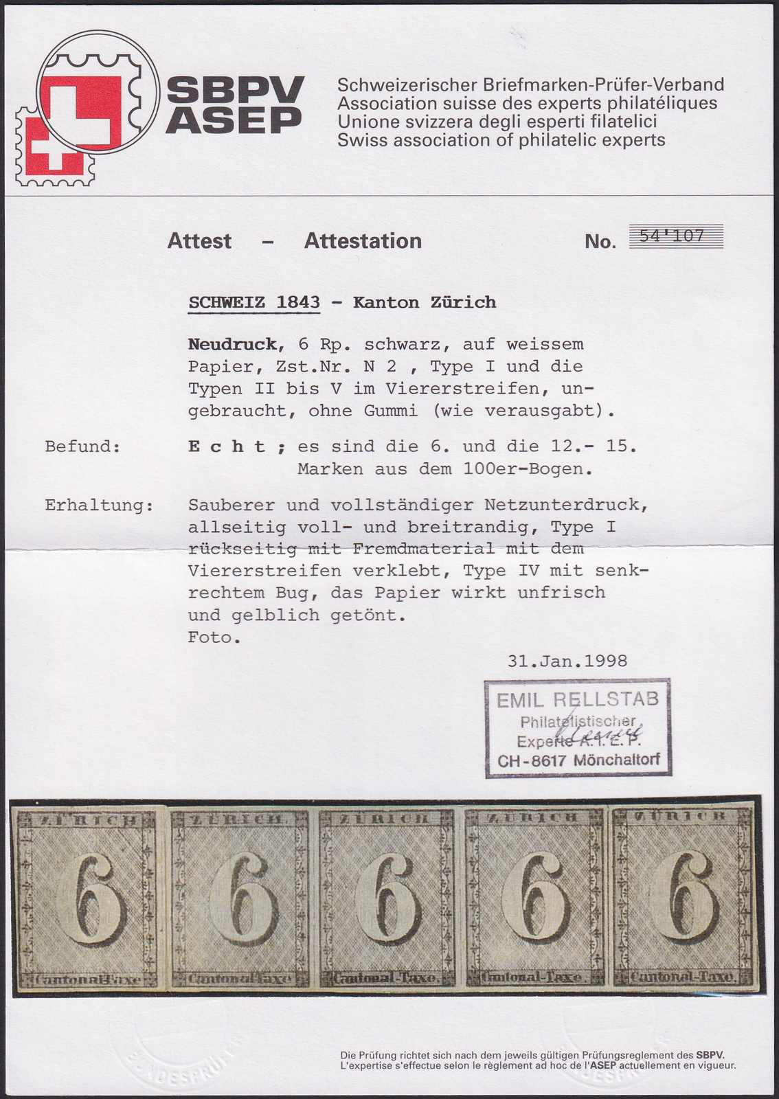 Image 2 for lot number 102 for 10th Schwarzentruber Auction