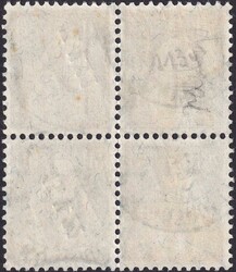 1908, Nr.113 mit blauem Stempel: WERTZEICHEN KONTROLLE: 13.MAI.1922