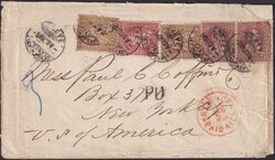 GENEVE HOTEL BEAU-RIVAGE (Mayer & KUNZ) Grand Hotel 1873 nach NEW ...