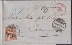 5655146: Switzerland sitting Helvetia perforated - Vignettes