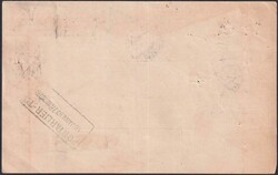 1897, Wohlen nach LISSABON (Portugal) saubere Frankatur mit ...