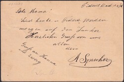 GRAUBÜNDEN, FIDERIS-BAD nach Chur, Stichlio vom 4.AUG.1897, ...