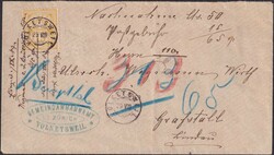 VOLKETSWEIL nach Grafstall-LINDAU (am Bodensee) 63A mit zentrischem ...