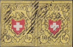 T.5+6 D-LU, breitrandiges Paar (16II.1.08) mit oberem Gruppen-Rand, ...