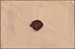 1933, 173z+175z je 2x (seltene Frankatur mit 4 rückseitig ...