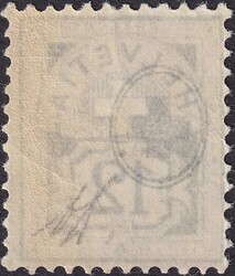 12c gr'ult'marin, Nr.56.a (weisses Papier) ** postfrisch mit ...