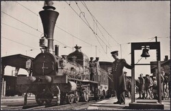 LUZERN, 100 Jahre Schweizer Eisenbahnen "Spanische Brötli-Bahn" mit ...