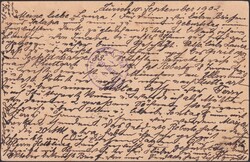 MEXICO, 10c-Karte (Weltpostverein) von Zürich nach Mexico-City, ...