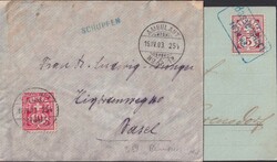 7240: Sammlungen und Posten Altschweiz - Briefe Posten