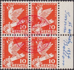 5655156: Sellos postales de Suiza después de 1907 - Cancellations and seals