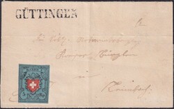 5655095: Rayon I, dunkelblau mit Kreuzeinfassung