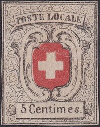 NEUENBURG, Nr.11 ungebraucht (ohne Gummi), trotz Fehlern (Bug, Riss ...