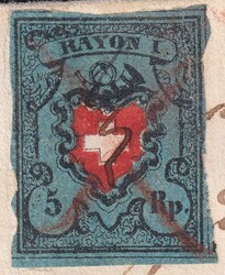 ERISWYL (ab WYSSACHERN BE) nach HEIMISWIL, Rayon I (dunkelblau) mit ...