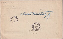 INTERLAKEN 1899 nach Ungarn (Tatra-Fured) über Kassel. 71D als ...