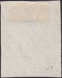 ZÜRICH 6, 2ND (Neudruck) Type III, mit hervorragendem Schnitt, oben ...