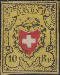 RAYON II ungebraucht mit ORIGINAL-GUMMI, 16II.1.07 (ölige ...