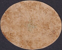 1870, Nr.7 (schwarz/grün) ungebraucht mit Gummi rückseitig, sehr ...