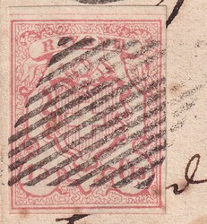 OBERRIET 1852 (2.JUN) nach St.Pirminsberg bei Pfäffers (SG) an den ...