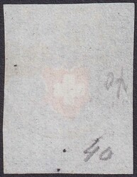 Type 40, 15II.e mit zentrischem P.P. im Kreis (aus Kt.Aargau) sehr ...