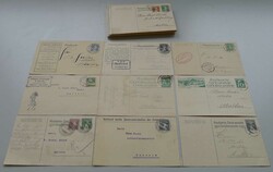 1902-1922, Bahnpost, 49 Korrespondenz-Karten mit ...