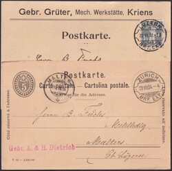 Rasierklingen-Stempel 1904-1922, 17 Karten mit meist sauberen ...