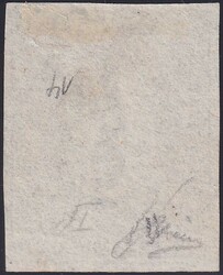 ZÜRICH 6, 2S (Type 2 des 100er-Bogens) Type II, breitrandig und ...