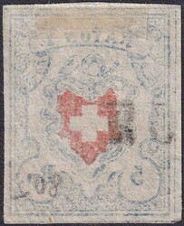 BOLL (Stab-Stempel) auf Rayon I (hellblau): 17II.1.04 (Seidenpapier) ...