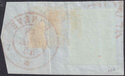 KLEINER ADLER, Nr.5 auf attraktivem Briefstück von GENEVE: 18.JUIL ...