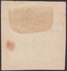 GENFER AUSSCHNITT, Nr.07 mit breitrandigem Schnitt, bildseitig wenig ...