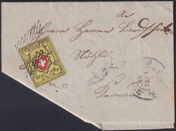 FÜNFECK-Brief aus Kt.Zürich (meist HORGEN oder Pfäffikon) HORGEN ...