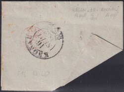 FÜNFECK-Brief aus Kt.Zürich (meist HORGEN oder Pfäffikon) HORGEN ...