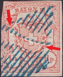 SPEKTAKULÄRE RAUTE! mit unterbrochenen Stellen (mittig) auf Rayon ...