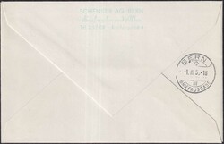 1950, K41-K43 auf Ersttagsbrief (französisch) tadellos sauber, Kat: ...