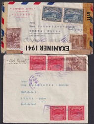 Briefe Posten (Südamerika) Argentinien, Guatemala, El Salvador nach ...