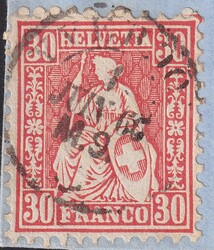 YVERDON 1866 nach PARIS, Nr.33 vom 1.Juin 1866, ...