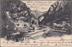 SIERRA LEONE (Westafrika), Karte von Delemont mit Ansicht Moutier ...