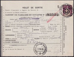 1929, 3x ZOLL-Dokumente vom Amt: MARTISBRUCK (Martina GR) seltene und ...