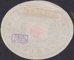 1870, Nr.6 (Portofreiheit) von BÂLE, fehlerfreie Marke mit Signatur ...