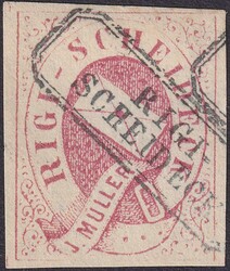 1868, Nr.34 (Postamt Gersau) Rigi Scheideck, sehr gut geschnitten. ...