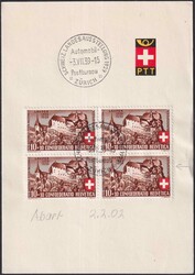 1939, B2 in einer Vielfalt von 38 Marken mit Abarten, dabei viele ...